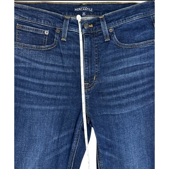 J. Crew Mercantile Bootcut Blue Denim Jeans Womens Size 30 High Waisted Boho - Picture 3 of 8